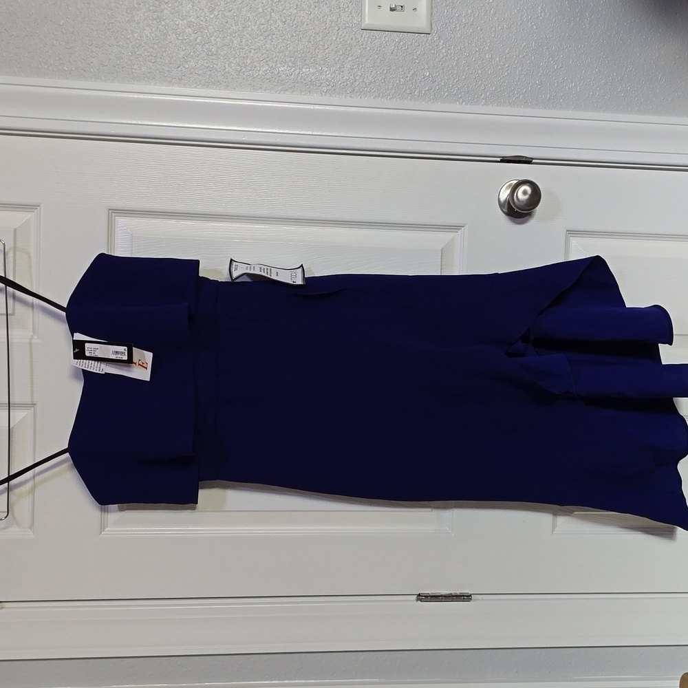 Xscape Dress Petite style 2242XP Royal Blue size 8P**